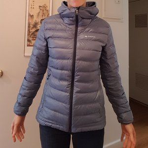 Women ultralight packable down jacket
